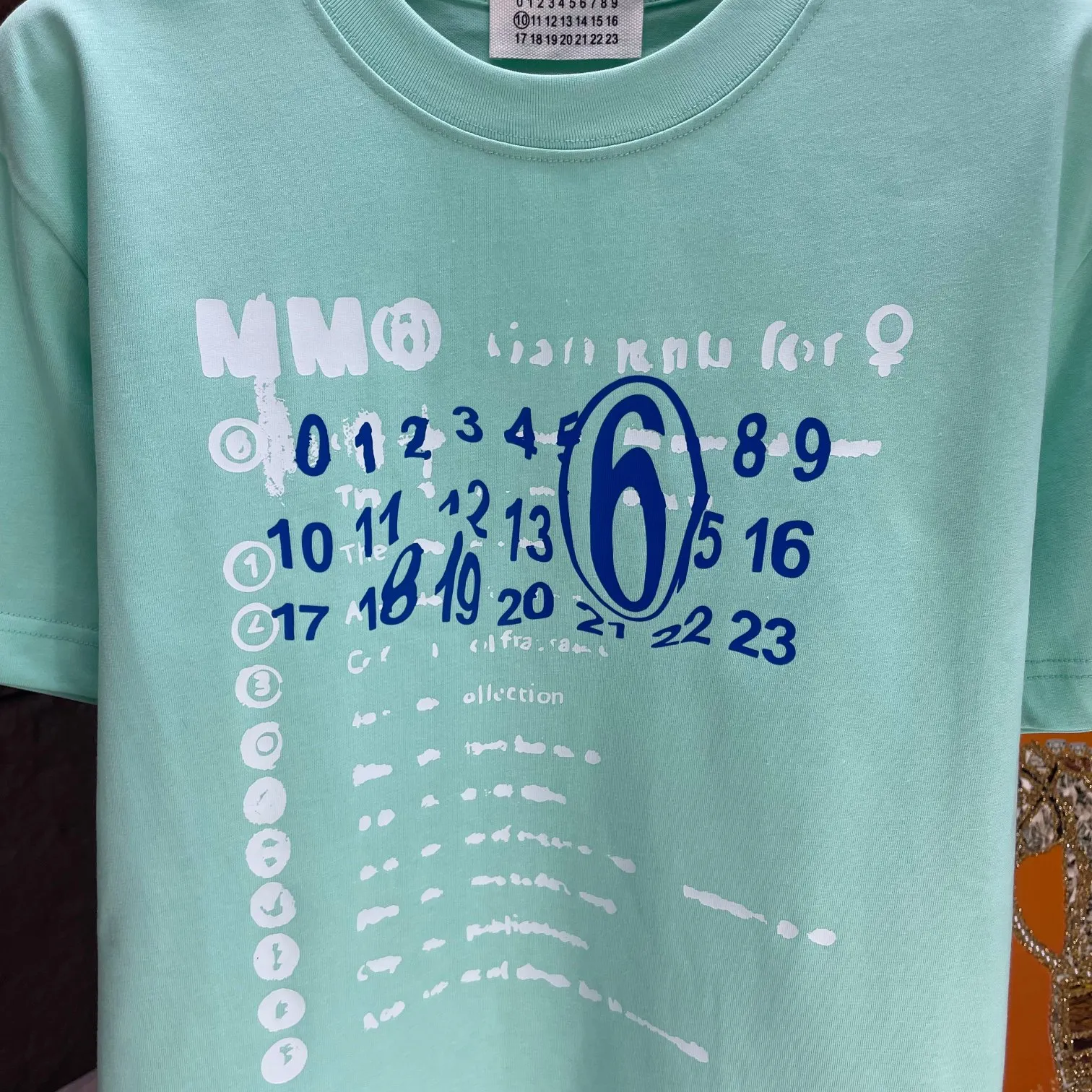MM 6* * 2025 New Arrival T ：Black White Sizes：S M L XL XXL